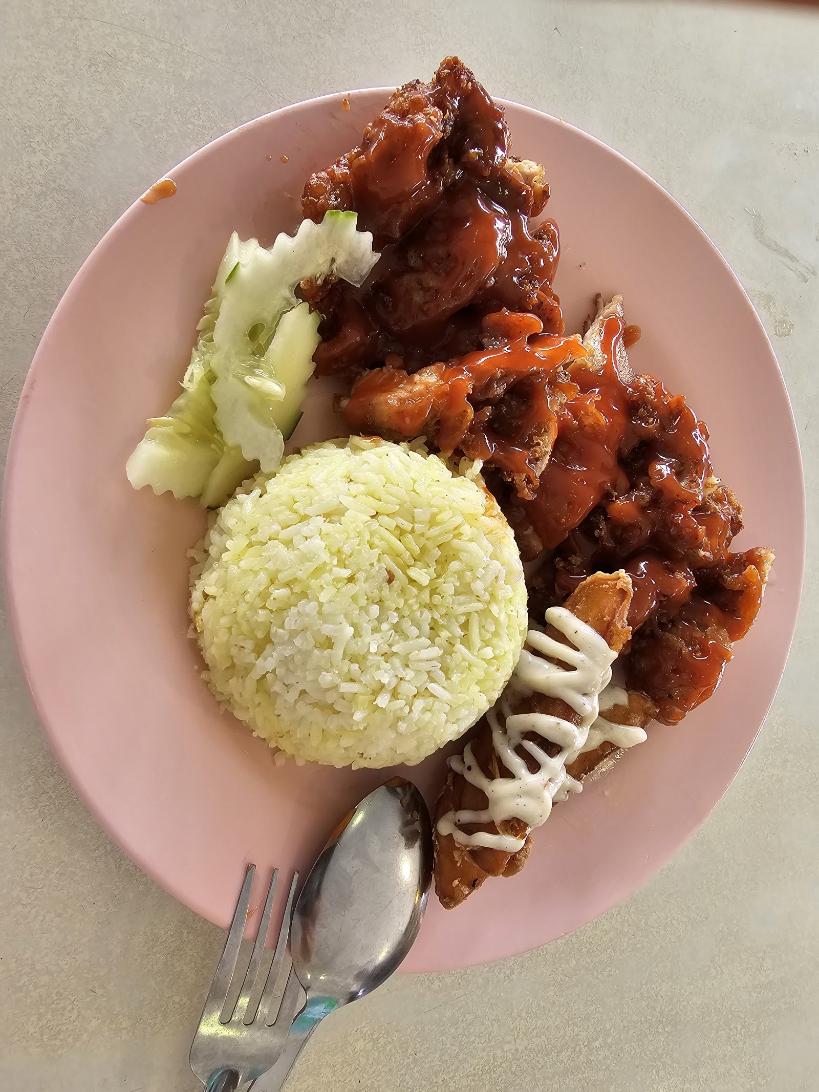 鸡排饭 Chicken Chop Rice